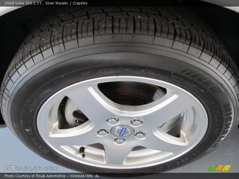 Silver Metallic / Graphite 2009 Volvo S60 2.5T