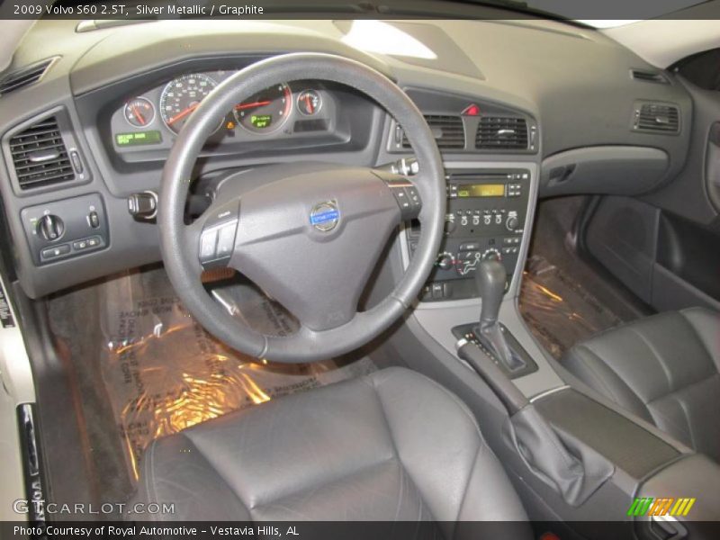Silver Metallic / Graphite 2009 Volvo S60 2.5T