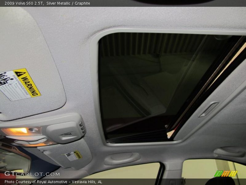 Silver Metallic / Graphite 2009 Volvo S60 2.5T