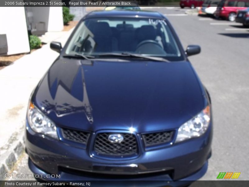 Regal Blue Pearl / Anthracite Black 2006 Subaru Impreza 2.5i Sedan