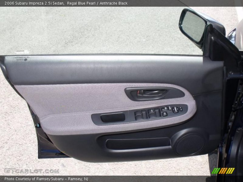 Regal Blue Pearl / Anthracite Black 2006 Subaru Impreza 2.5i Sedan