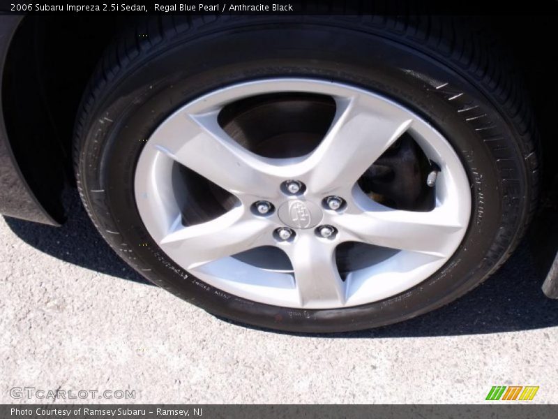 Regal Blue Pearl / Anthracite Black 2006 Subaru Impreza 2.5i Sedan