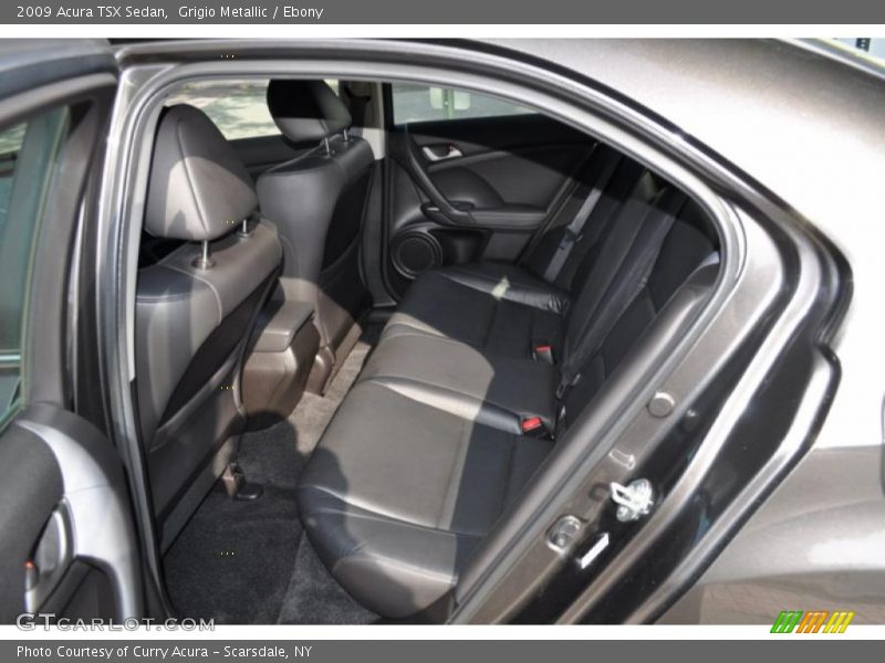 Grigio Metallic / Ebony 2009 Acura TSX Sedan
