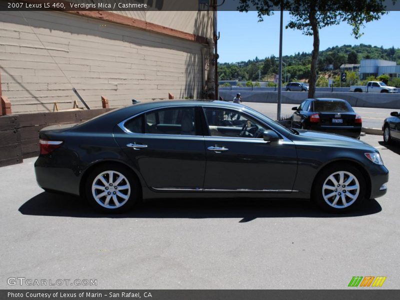 Verdigris Mica / Cashmere 2007 Lexus LS 460