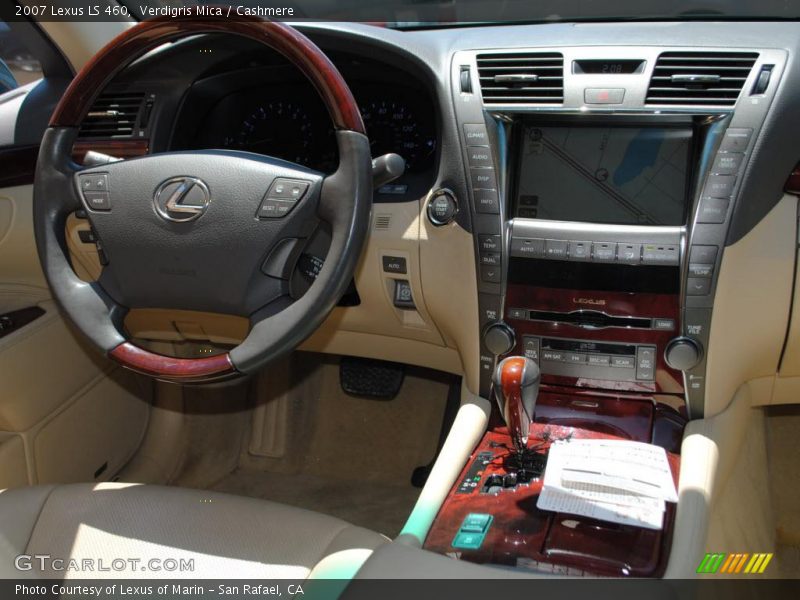 Verdigris Mica / Cashmere 2007 Lexus LS 460