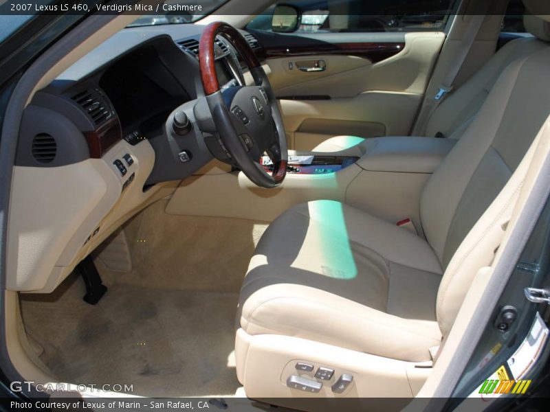 Verdigris Mica / Cashmere 2007 Lexus LS 460