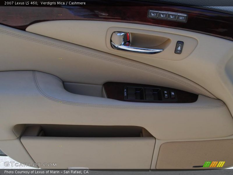 Verdigris Mica / Cashmere 2007 Lexus LS 460