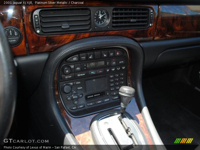 Platinum Silver Metallic / Charcoal 2001 Jaguar XJ XJ8
