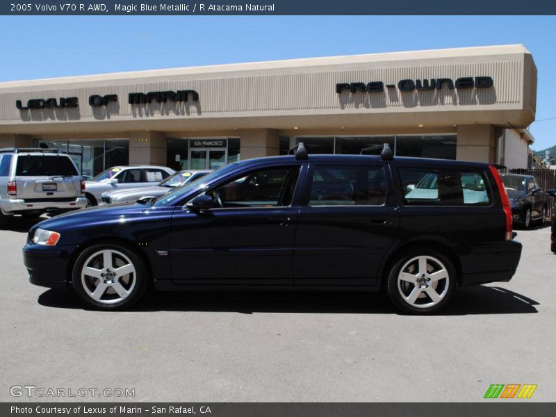 Magic Blue Metallic / R Atacama Natural 2005 Volvo V70 R AWD