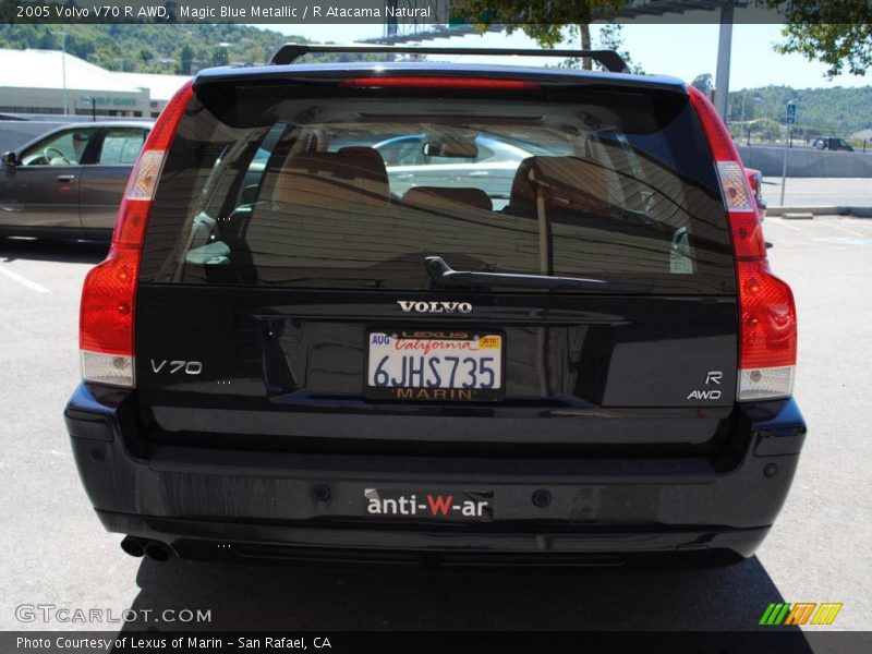 Magic Blue Metallic / R Atacama Natural 2005 Volvo V70 R AWD