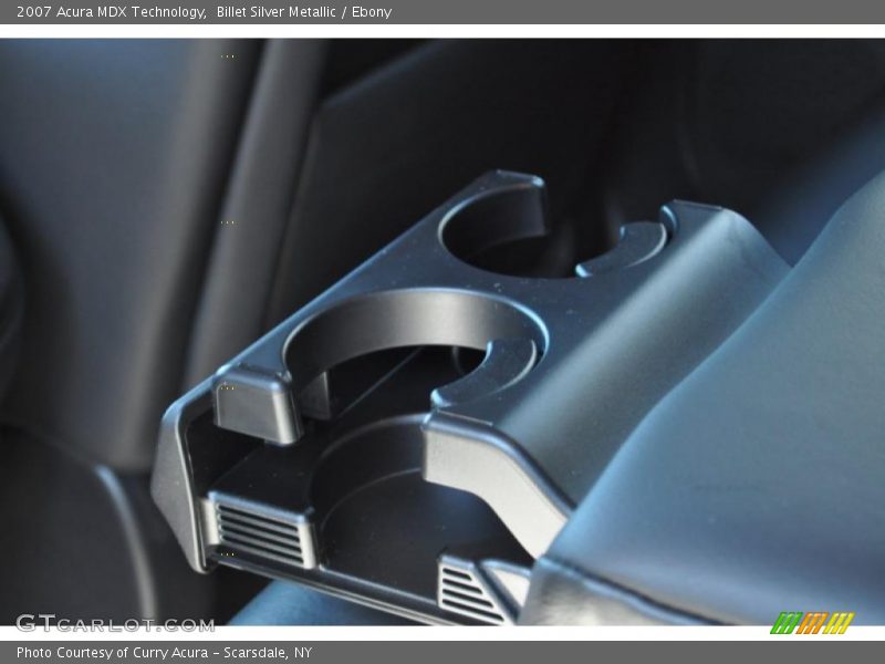 Billet Silver Metallic / Ebony 2007 Acura MDX Technology