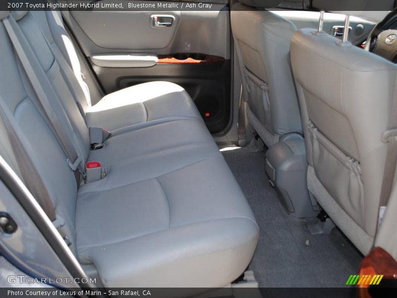 Bluestone Metallic / Ash Gray 2007 Toyota Highlander Hybrid Limited