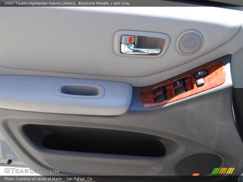 Bluestone Metallic / Ash Gray 2007 Toyota Highlander Hybrid Limited