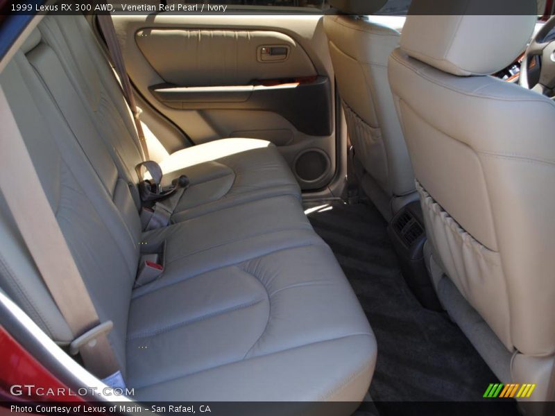 Venetian Red Pearl / Ivory 1999 Lexus RX 300 AWD