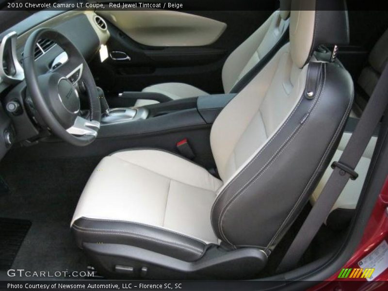 Red Jewel Tintcoat / Beige 2010 Chevrolet Camaro LT Coupe