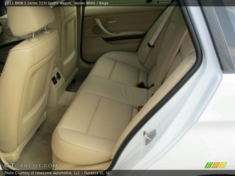 Alpine White / Beige 2011 BMW 3 Series 328i Sports Wagon