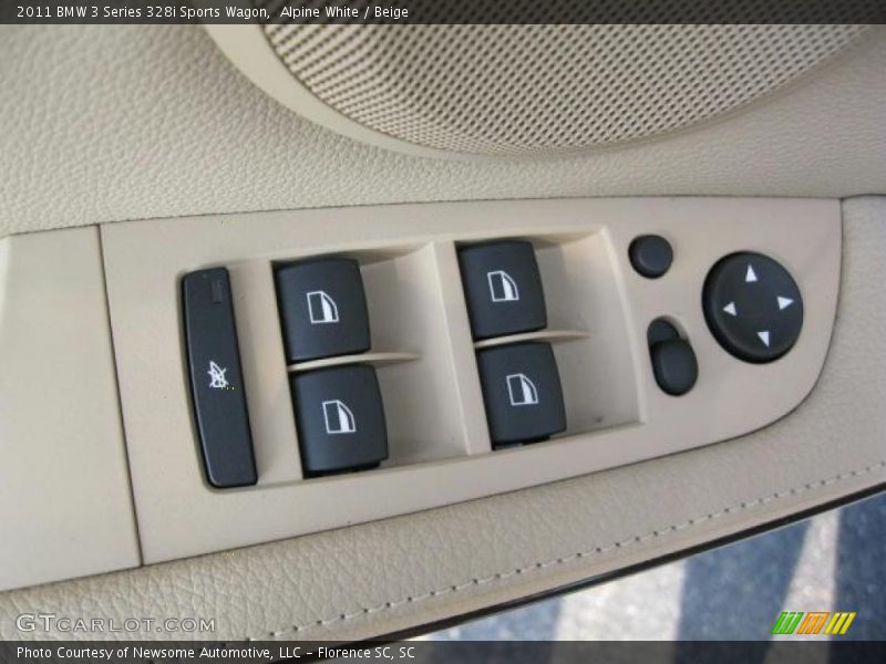 Alpine White / Beige 2011 BMW 3 Series 328i Sports Wagon