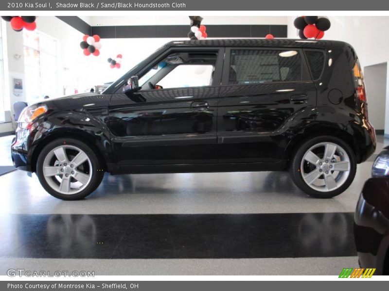 Shadow Black / Sand/Black Houndstooth Cloth 2010 Kia Soul !