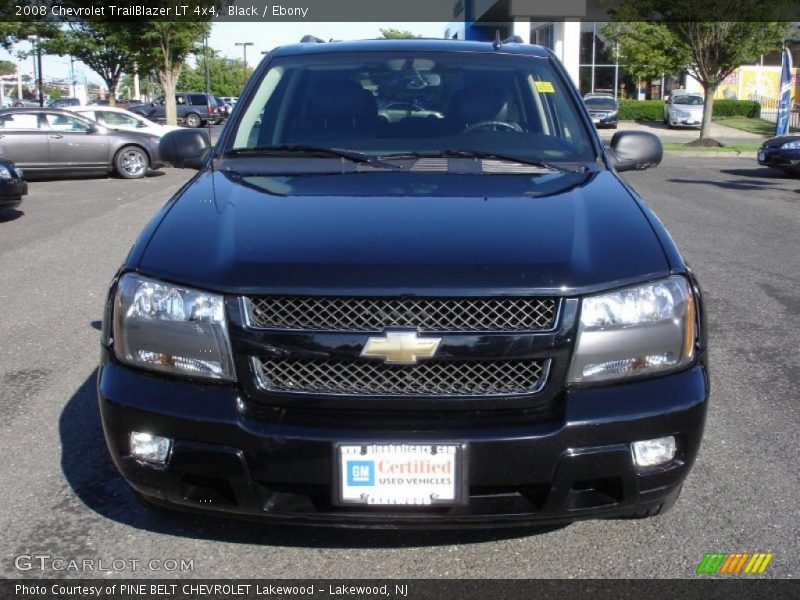 Black / Ebony 2008 Chevrolet TrailBlazer LT 4x4