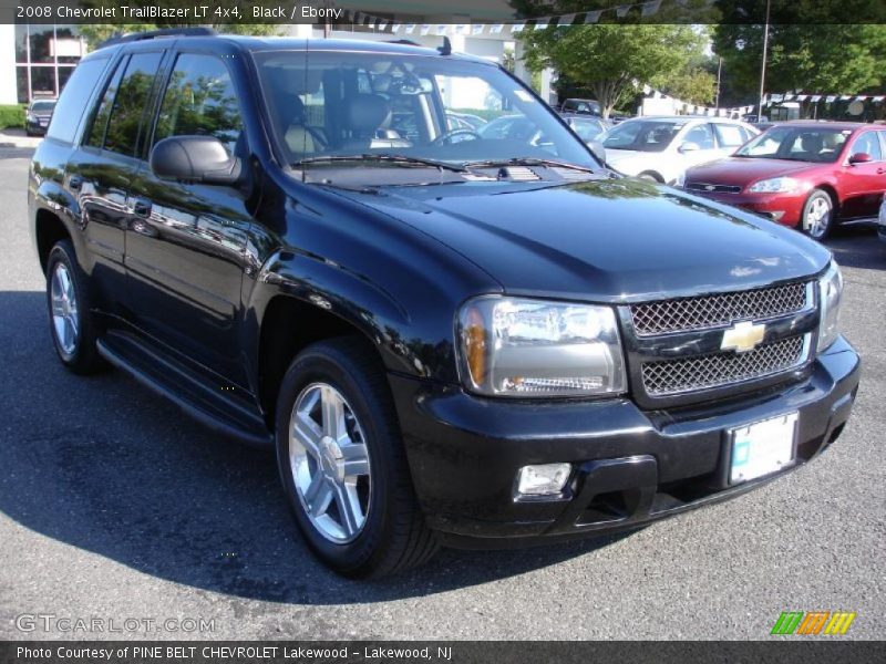 Black / Ebony 2008 Chevrolet TrailBlazer LT 4x4