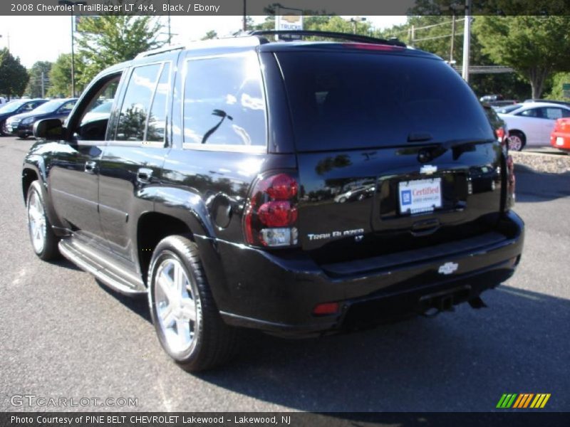 Black / Ebony 2008 Chevrolet TrailBlazer LT 4x4