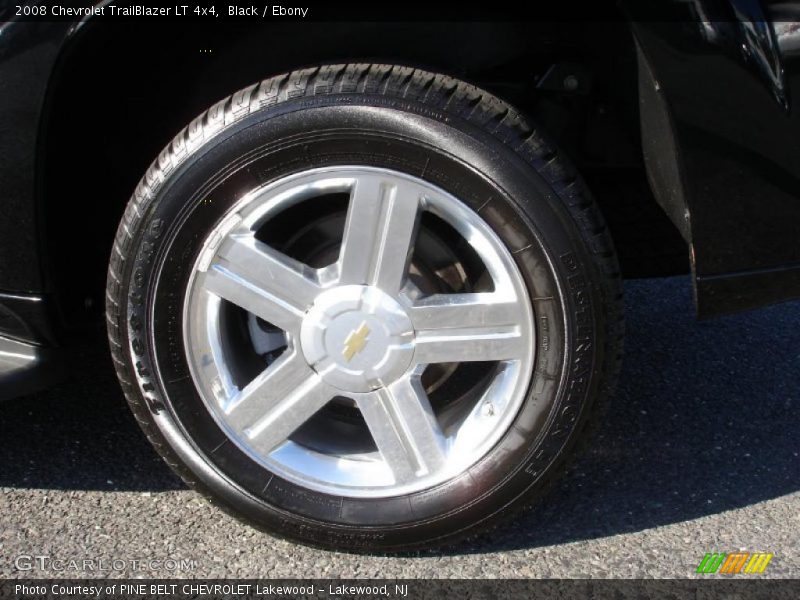 Black / Ebony 2008 Chevrolet TrailBlazer LT 4x4