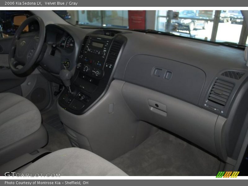 Velvet Blue / Gray 2006 Kia Sedona LX