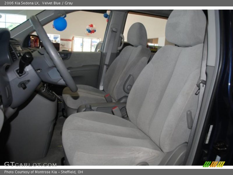 Velvet Blue / Gray 2006 Kia Sedona LX