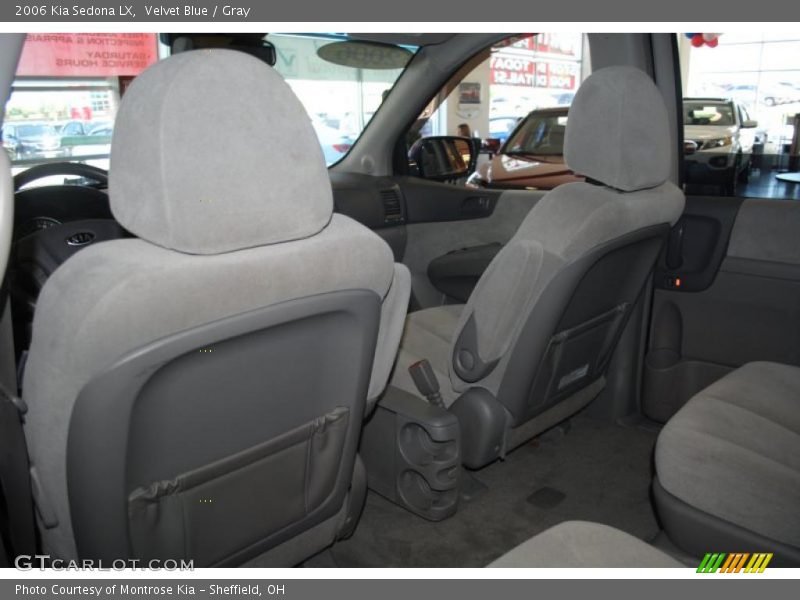 Velvet Blue / Gray 2006 Kia Sedona LX
