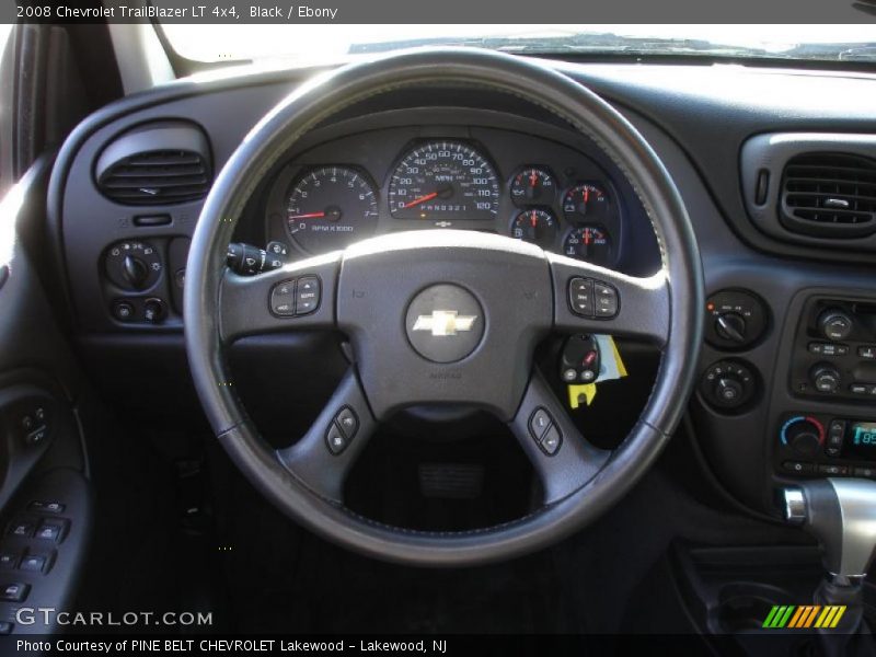 Black / Ebony 2008 Chevrolet TrailBlazer LT 4x4