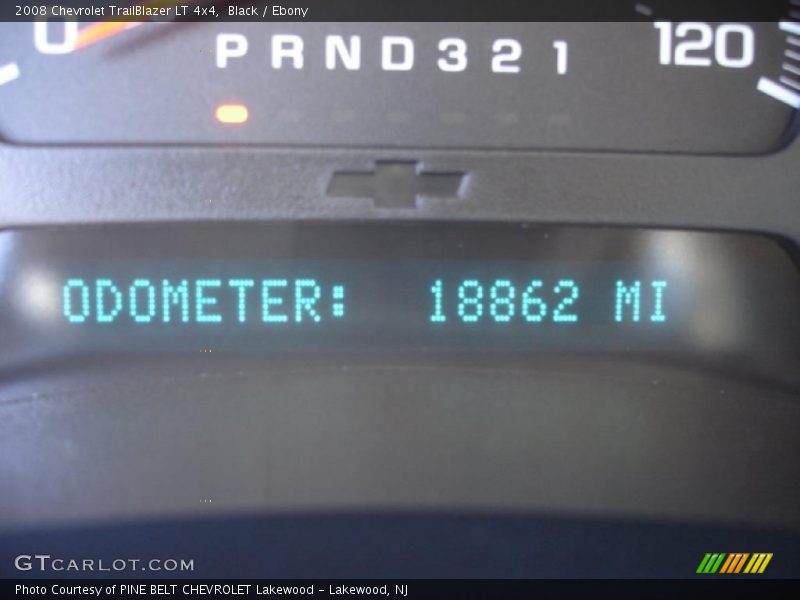 Black / Ebony 2008 Chevrolet TrailBlazer LT 4x4