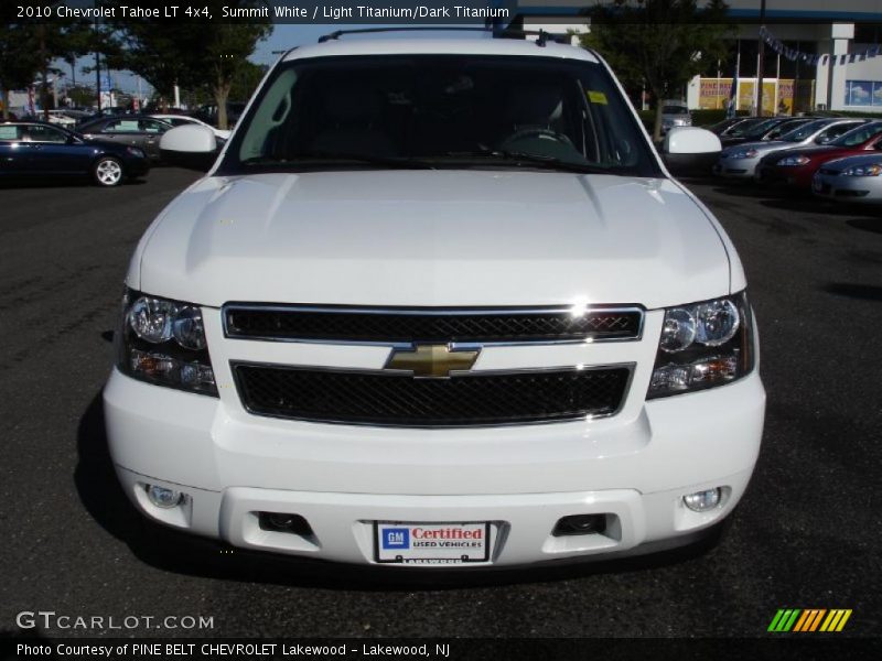 Summit White / Light Titanium/Dark Titanium 2010 Chevrolet Tahoe LT 4x4