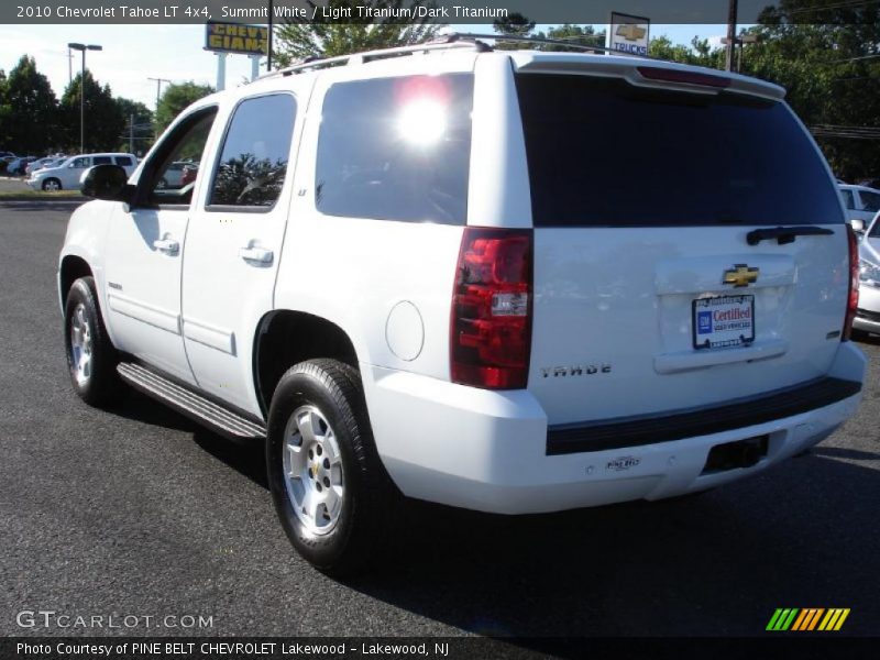 Summit White / Light Titanium/Dark Titanium 2010 Chevrolet Tahoe LT 4x4