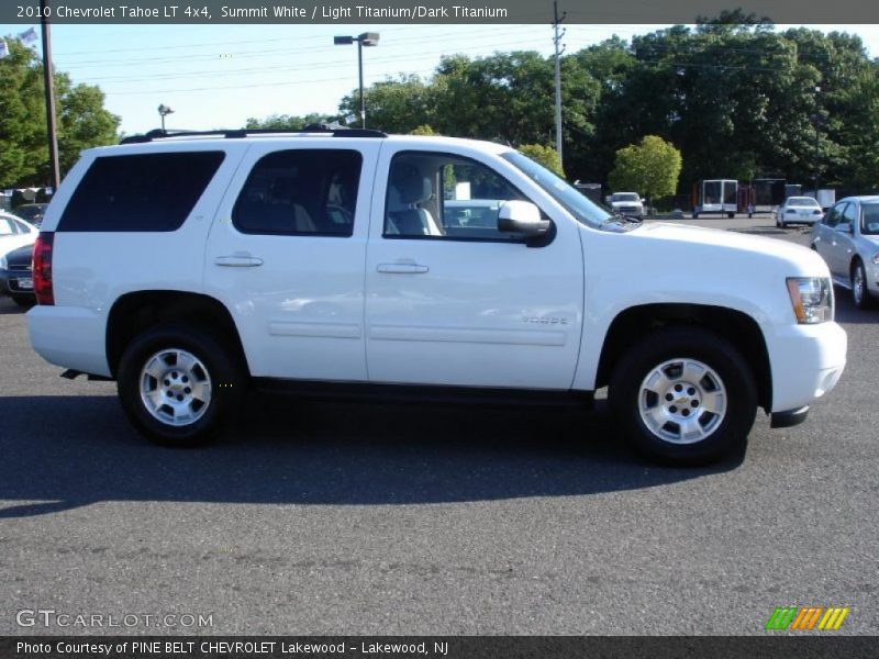 Summit White / Light Titanium/Dark Titanium 2010 Chevrolet Tahoe LT 4x4