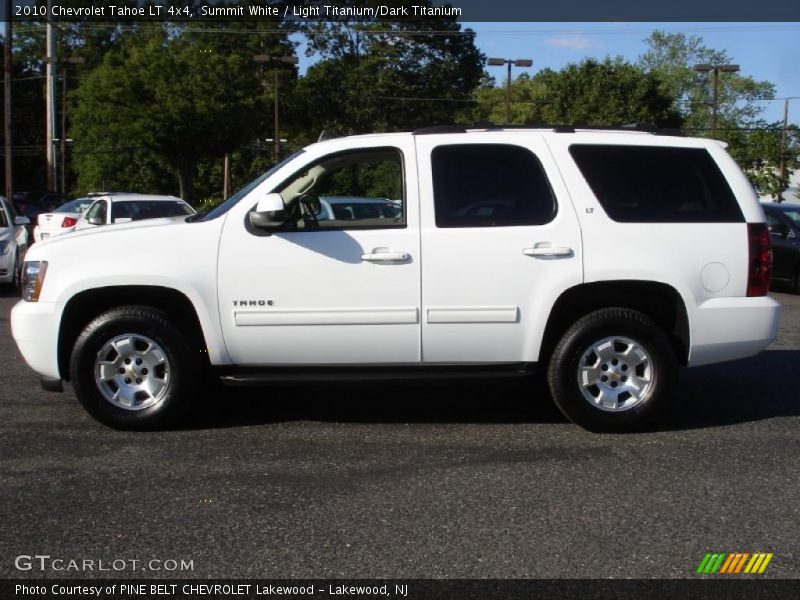 Summit White / Light Titanium/Dark Titanium 2010 Chevrolet Tahoe LT 4x4