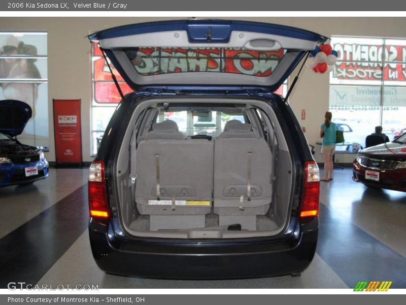Velvet Blue / Gray 2006 Kia Sedona LX