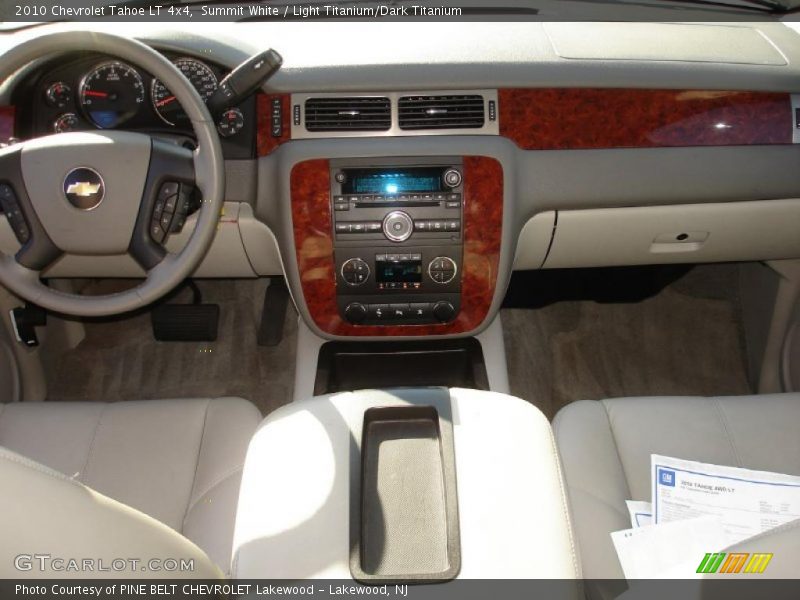 Summit White / Light Titanium/Dark Titanium 2010 Chevrolet Tahoe LT 4x4