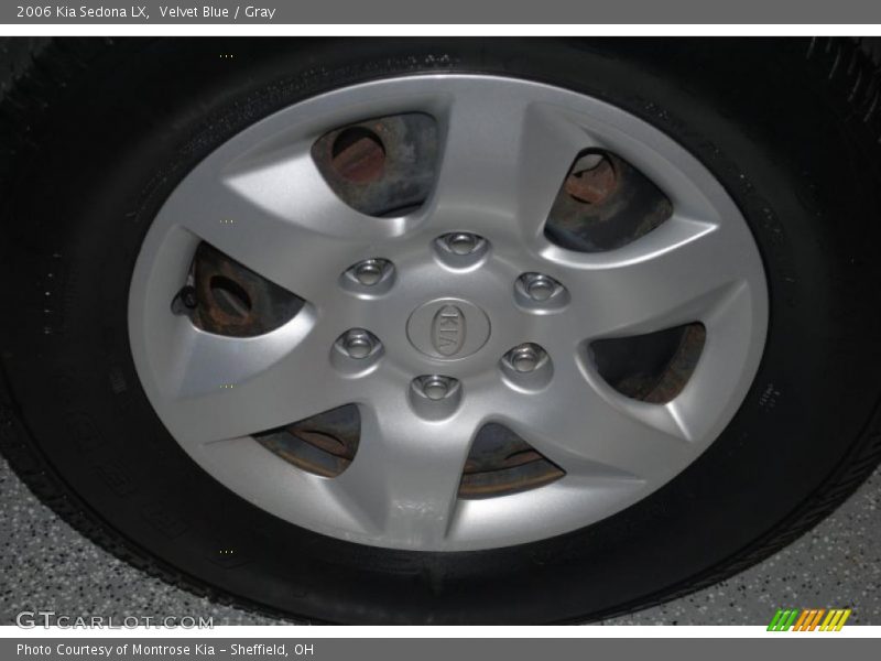 Velvet Blue / Gray 2006 Kia Sedona LX