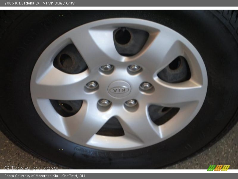 Velvet Blue / Gray 2006 Kia Sedona LX