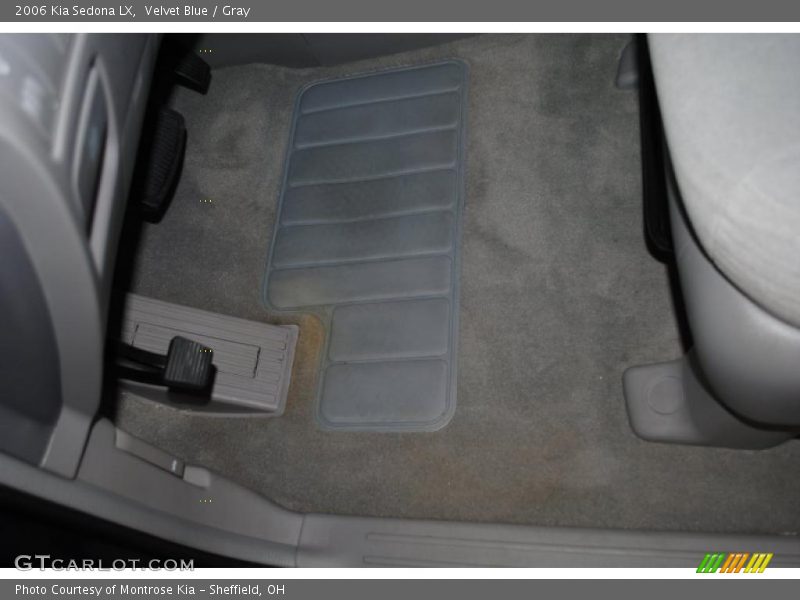Velvet Blue / Gray 2006 Kia Sedona LX