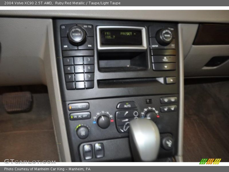 Ruby Red Metallic / Taupe/Light Taupe 2004 Volvo XC90 2.5T AWD