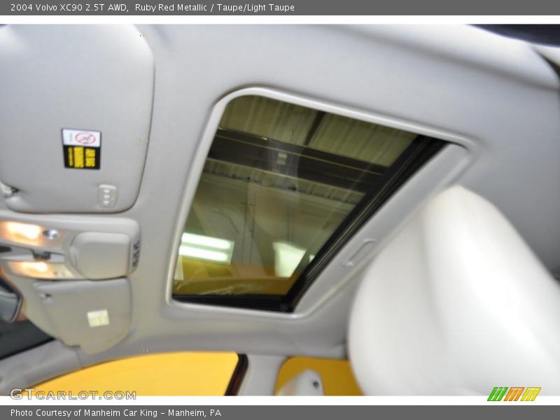 Ruby Red Metallic / Taupe/Light Taupe 2004 Volvo XC90 2.5T AWD