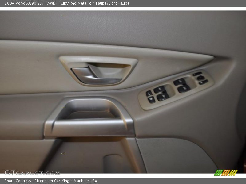 Ruby Red Metallic / Taupe/Light Taupe 2004 Volvo XC90 2.5T AWD