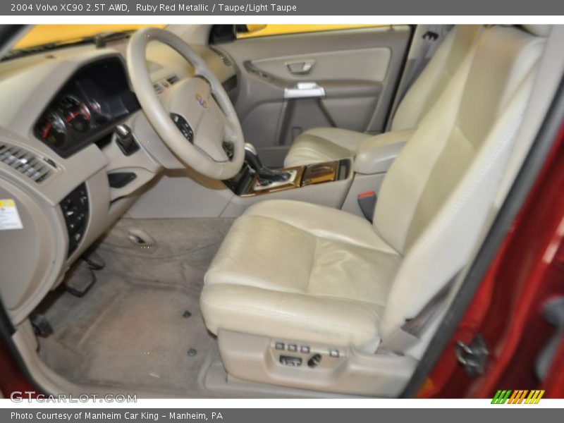 Ruby Red Metallic / Taupe/Light Taupe 2004 Volvo XC90 2.5T AWD