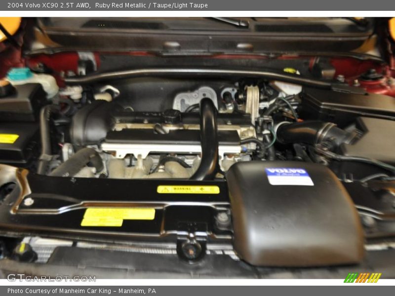 Ruby Red Metallic / Taupe/Light Taupe 2004 Volvo XC90 2.5T AWD