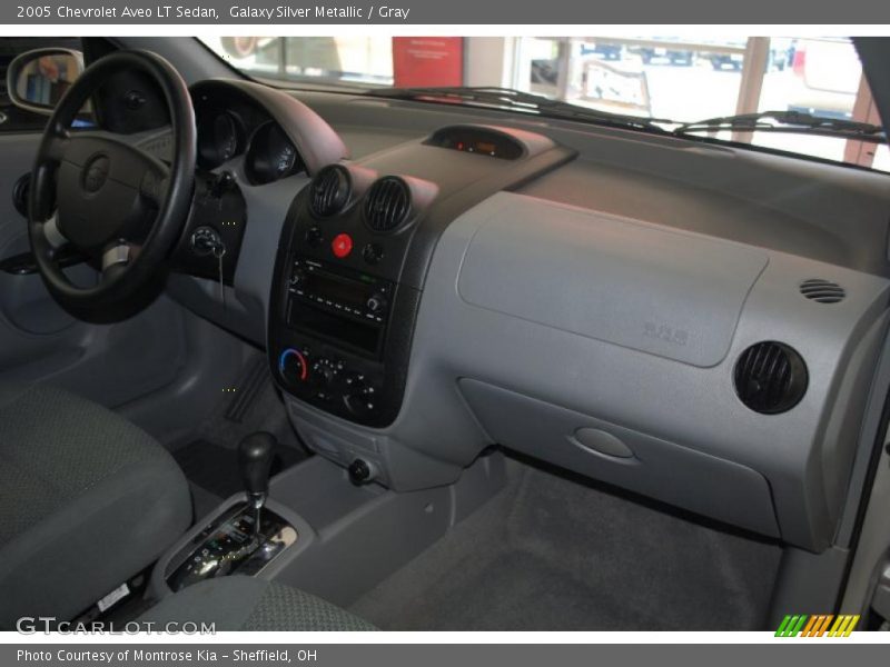 Galaxy Silver Metallic / Gray 2005 Chevrolet Aveo LT Sedan
