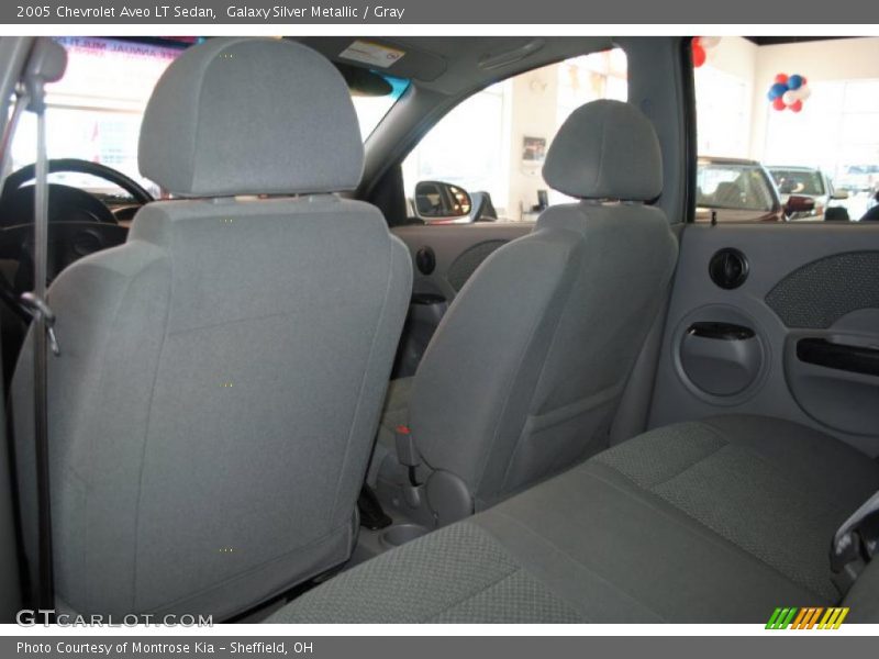 Galaxy Silver Metallic / Gray 2005 Chevrolet Aveo LT Sedan
