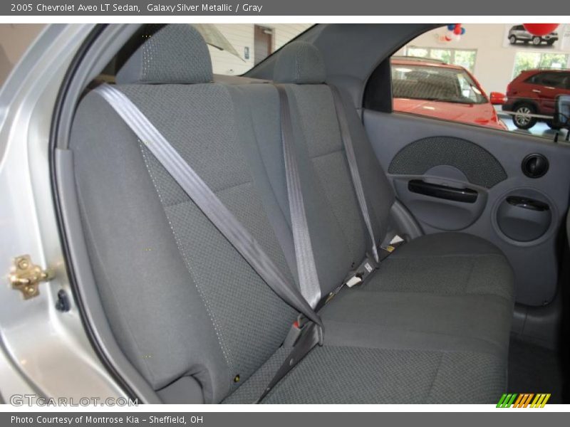 Galaxy Silver Metallic / Gray 2005 Chevrolet Aveo LT Sedan