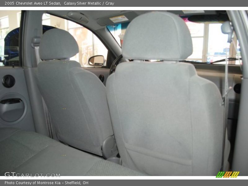 Galaxy Silver Metallic / Gray 2005 Chevrolet Aveo LT Sedan