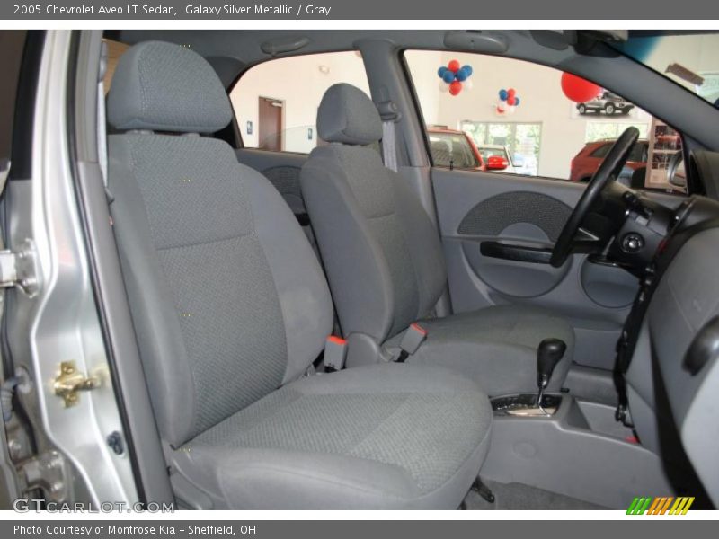 Galaxy Silver Metallic / Gray 2005 Chevrolet Aveo LT Sedan